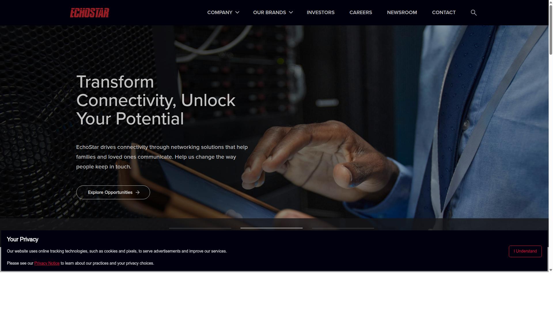 EchoStar website