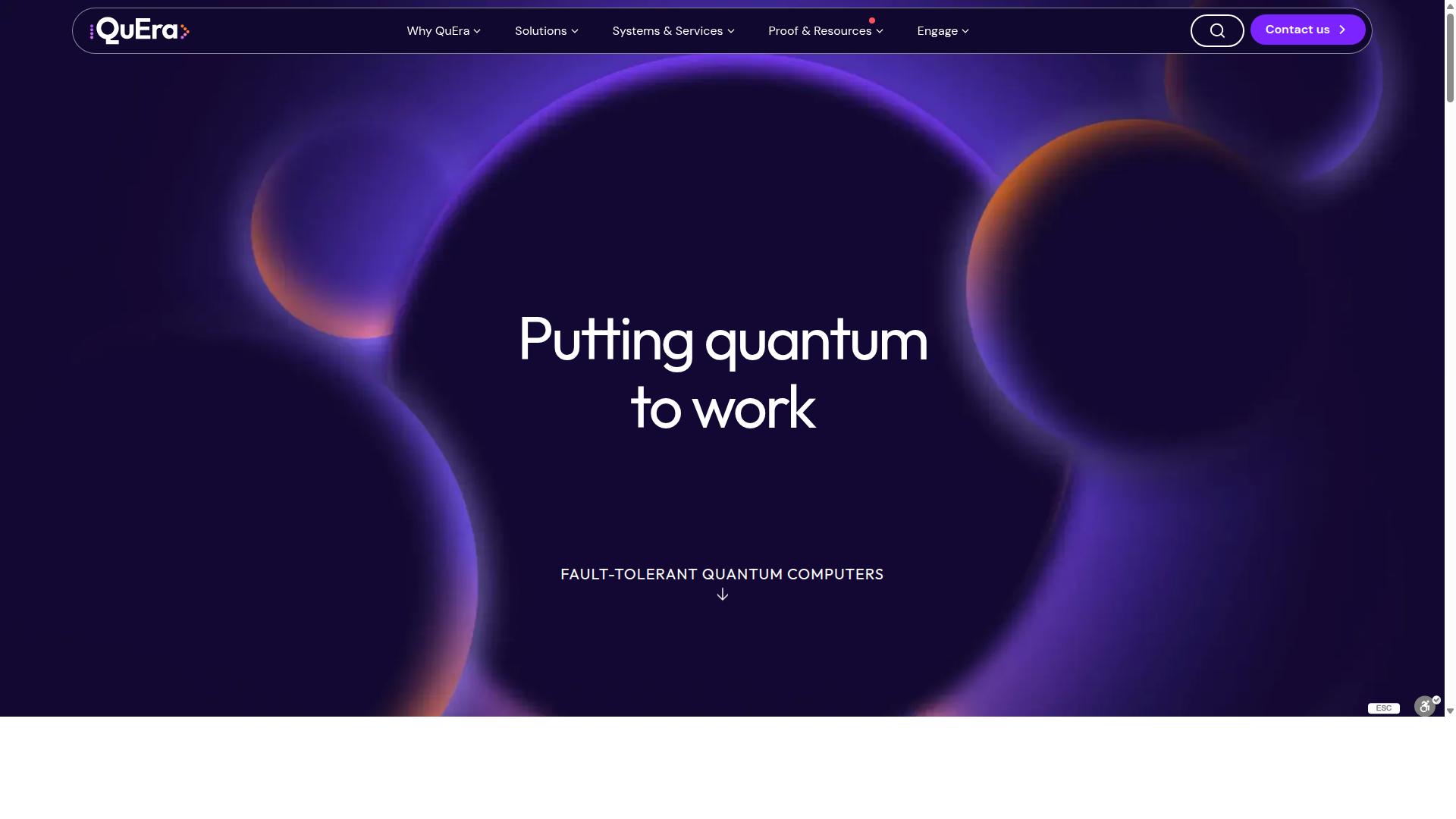 QuEra Computing website