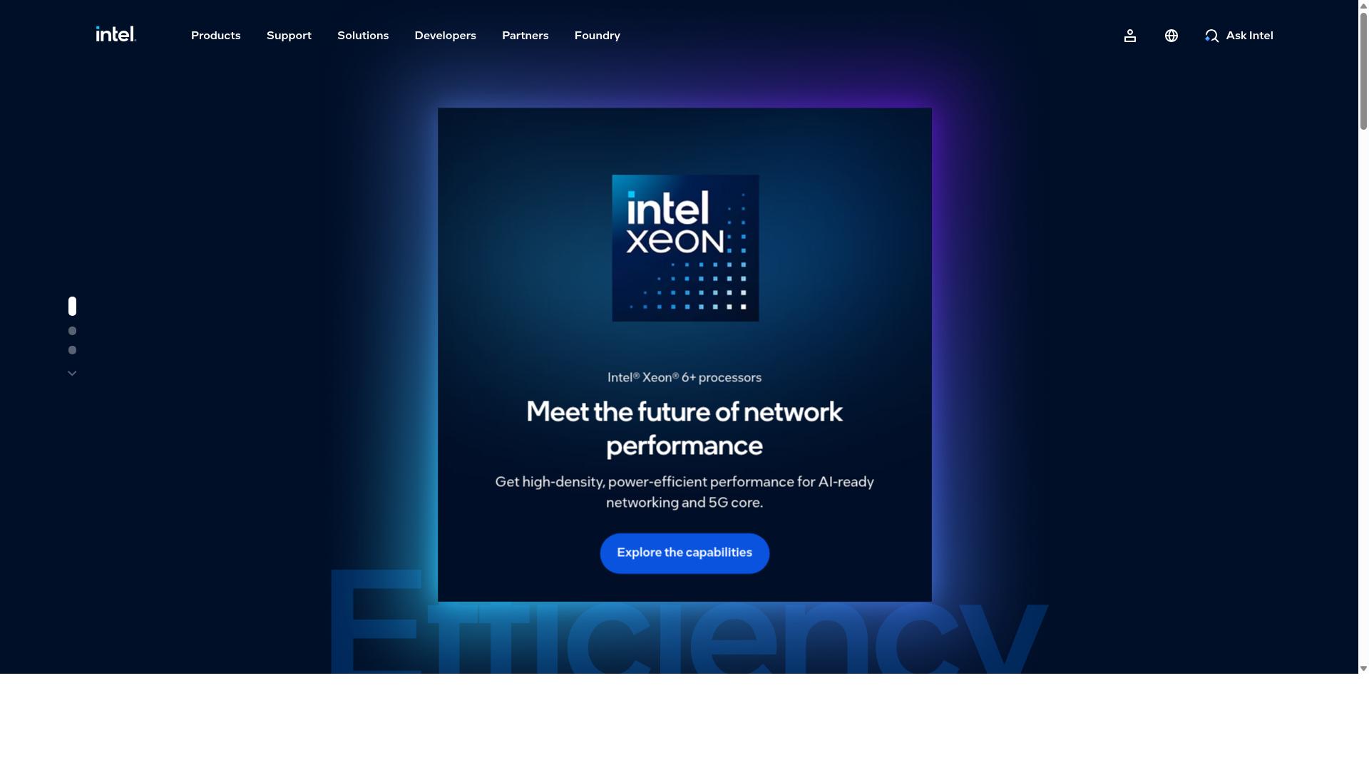 Intel website